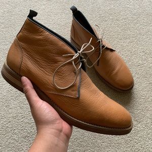 men’s Johnston&Murphy leather calf boots